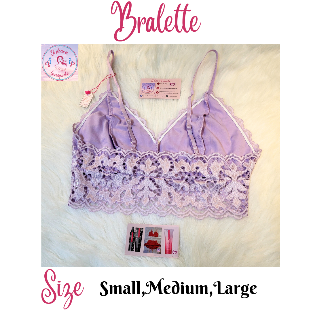 Purple bralette – El placer es la respuesta